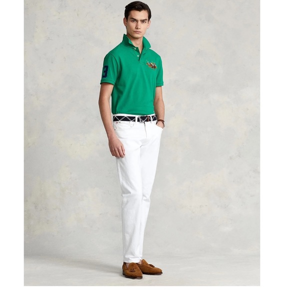NWT POLO RALPH LAUREN CLASSIC FIT TRIPLE-PONY POLO SHIRT - Picture 4 of 7
